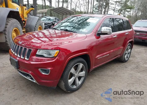2015 Jeep Grand Cherokee Overland from USA, damaged, VIN 1C4RJFCM7FC845344